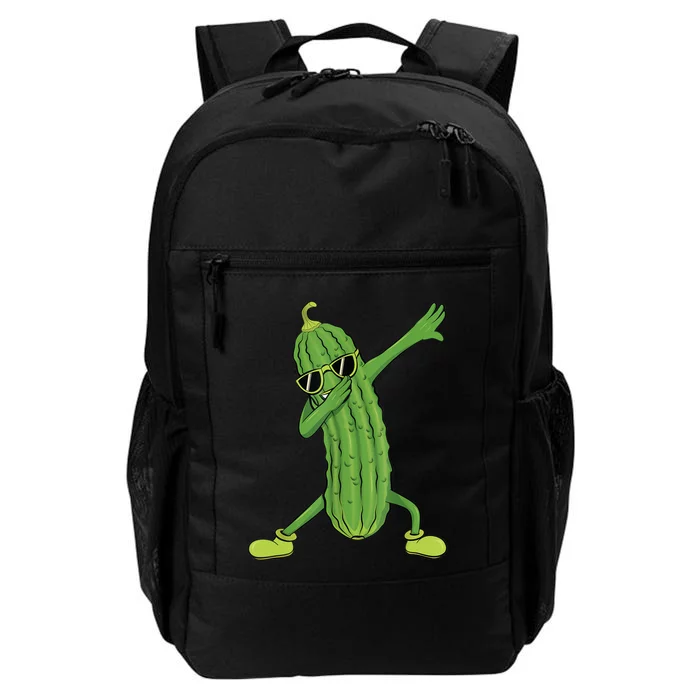 Dabbing Pickle Gift Dancing Cucumber Lover Funny Gifts Daily Commute Backpack