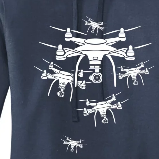 Drone Pilot Gift Women's Pullover Hoodie