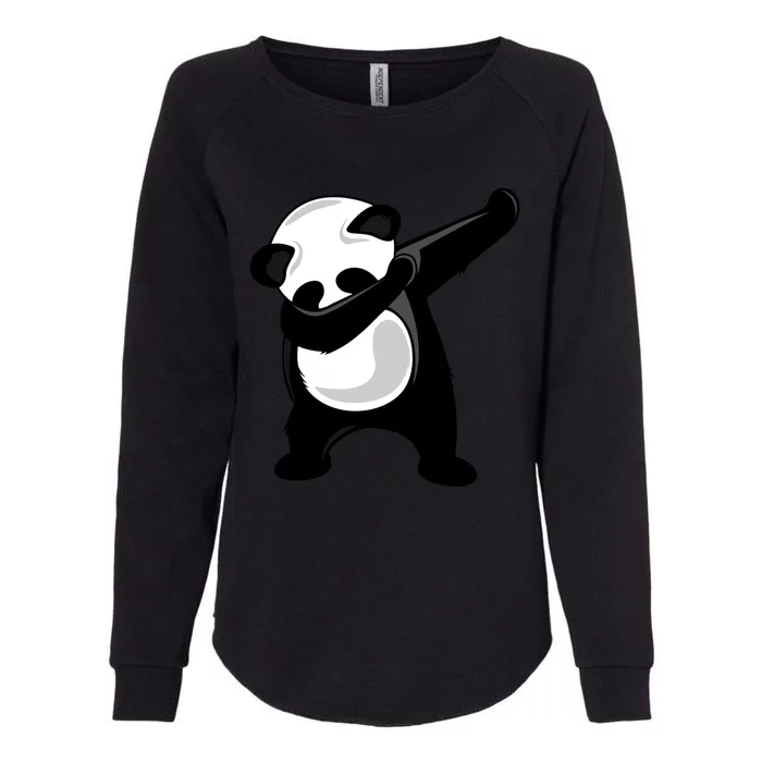 Dabbing Panda Great Gift Cute Giant Panda Bear Dab Dance Great Gift Womens California Wash Sweatshirt