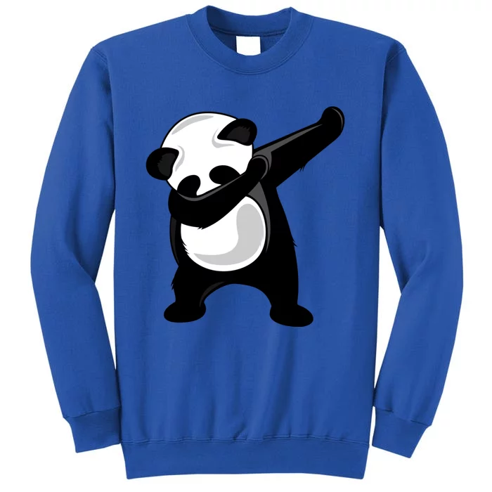 Dabbing Panda Great Gift Cute Giant Panda Bear Dab Dance Great Gift Tall Sweatshirt