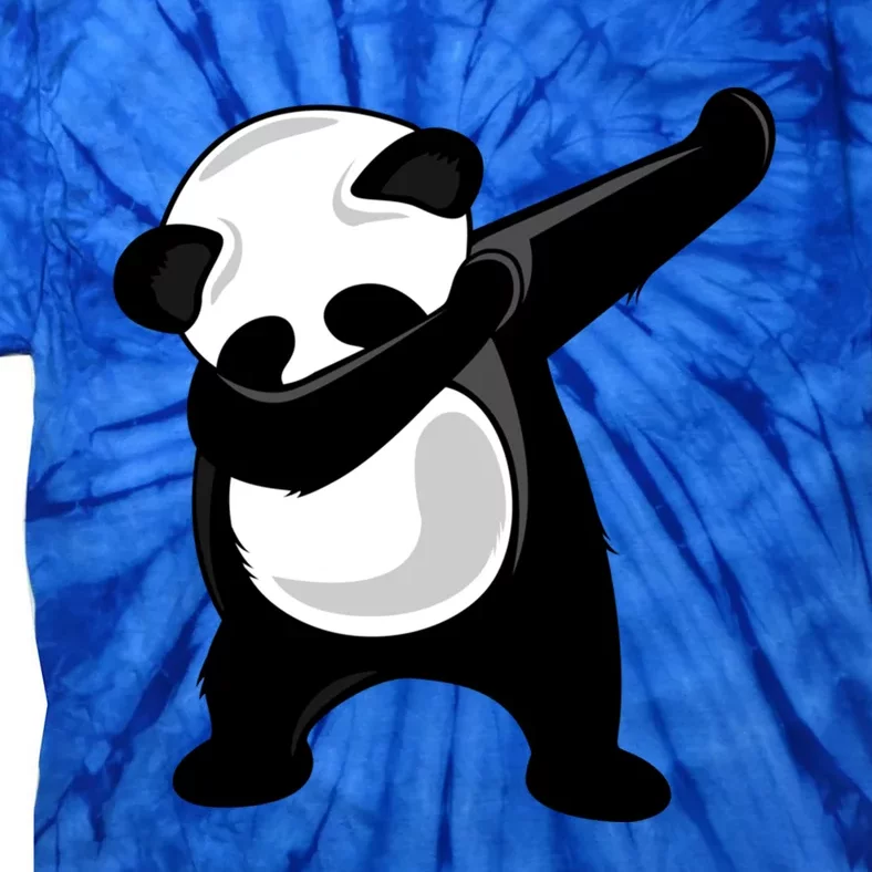 Dabbing Panda Great Gift Cute Giant Panda Bear Dab Dance Great Gift Tie-Dye T-Shirt