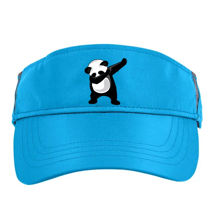 Dabbing Panda Great Gift Cute Giant Panda Bear Dab Dance Great Gift Adult Drive Performance Visor