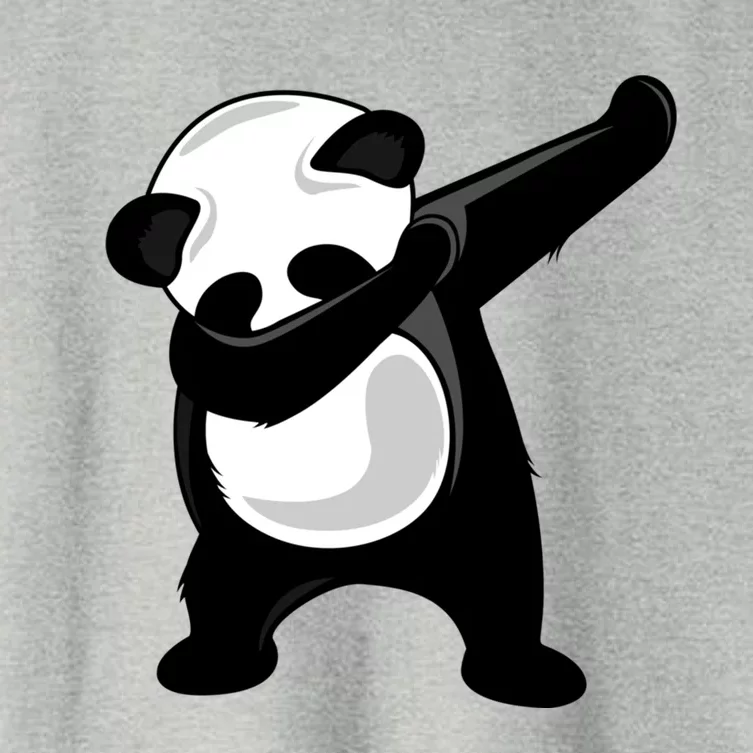 Dabbing Panda Great Gift Cute Giant Panda Bear Dab Dance Great Gift Women's Crop Top Tee