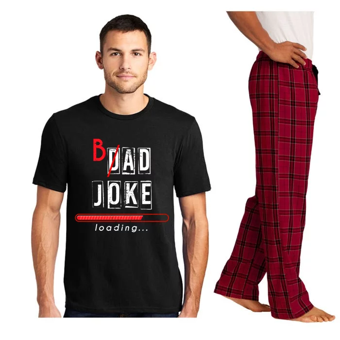 Dad Puns Humorous Dad Fathers Day Gift King Of Dad Jokes Cool Gift Pajama Set