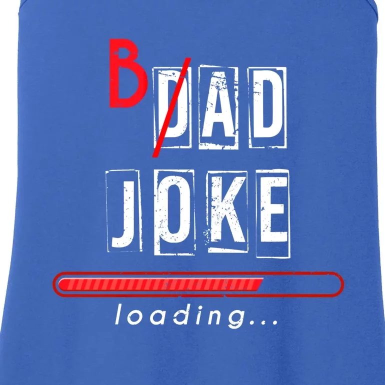 Dad Puns Humorous Dad Fathers Day Gift King Of Dad Jokes Cool Gift Ladies Essential Tank