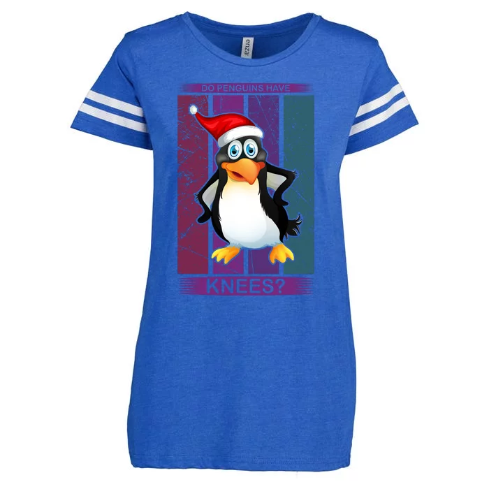 Do Penguins Have Knees Enza Ladies Jersey Football T-Shirt