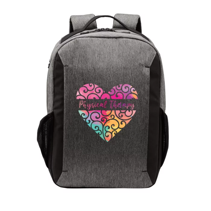 DPT PTA Heart Valentines Day Gift Love Physical Therapy Vector Backpack