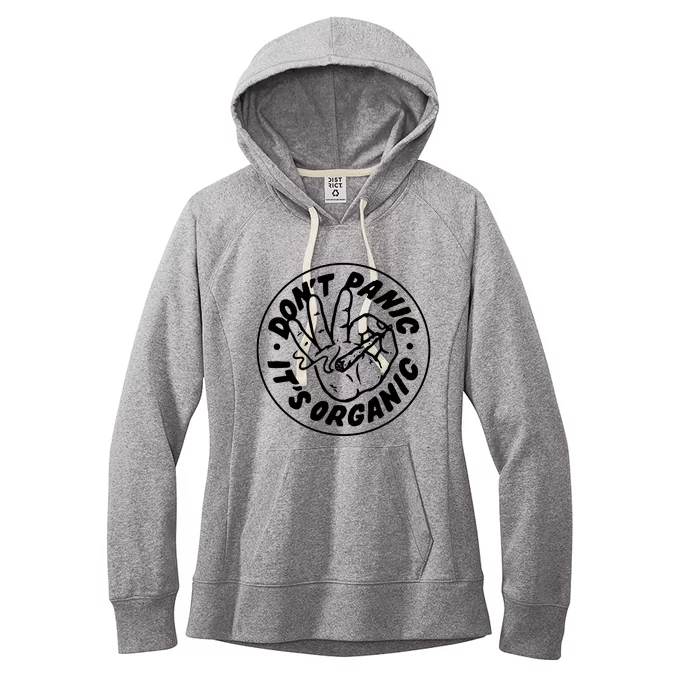 DonT Panic  ItS Organic Women's Fleece Hoodie