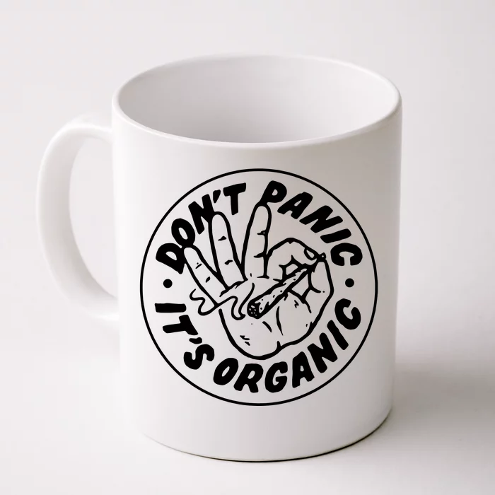 DonT Panic  ItS Organic Front & Back Coffee Mug