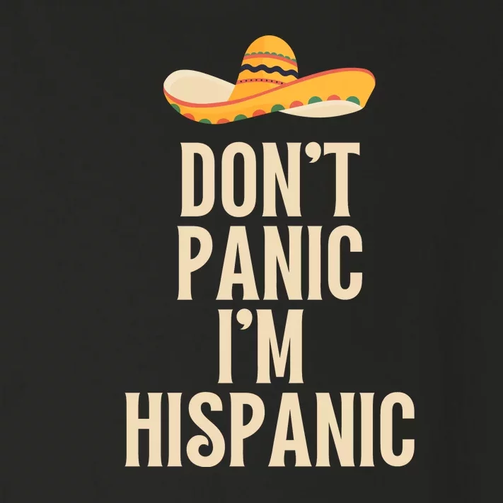 Dont Panic Im Hispanic Toddler Long Sleeve Shirt