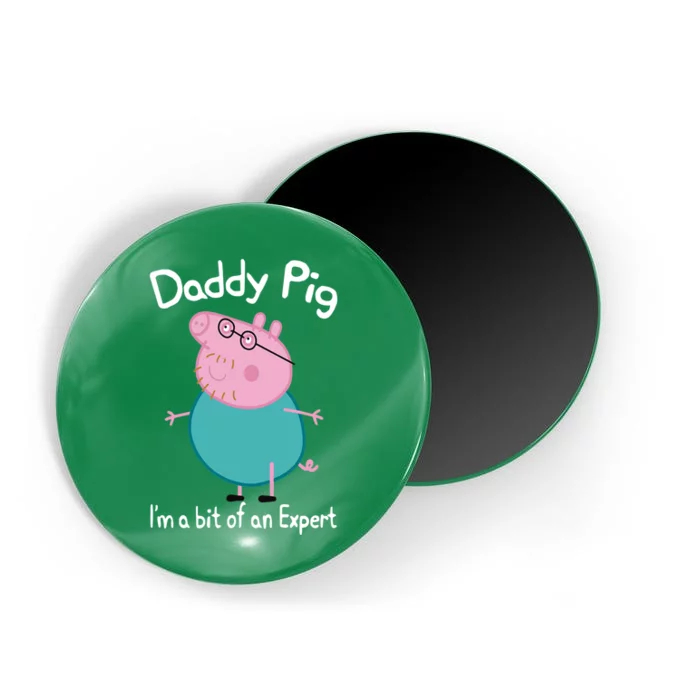 Daddy Pig I&X27;M An Expert Funny And Cute Character Magnet