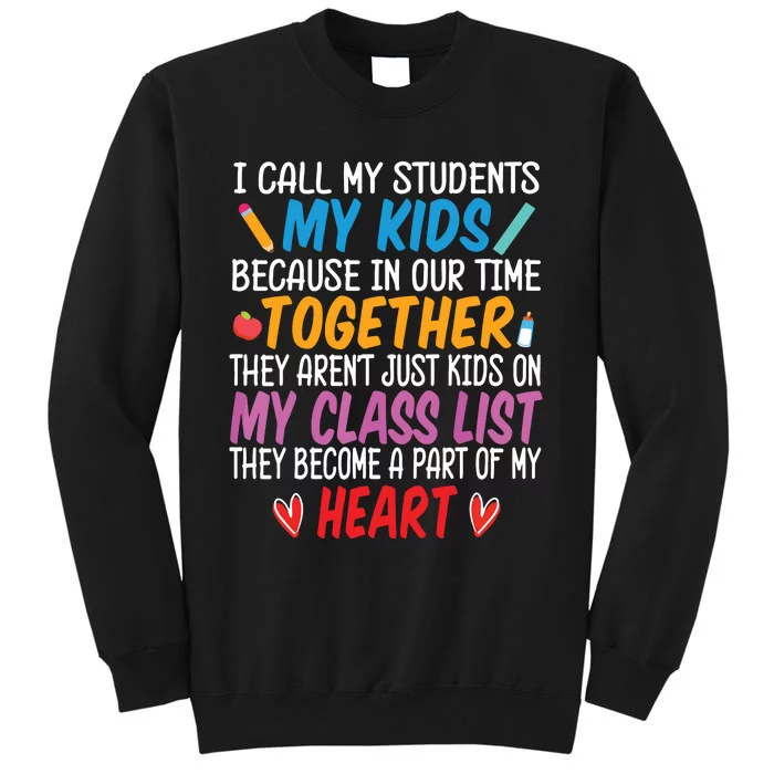 Daycare Provider Kindergarden Child Care Childcare Teacher Tall Sweatshirt