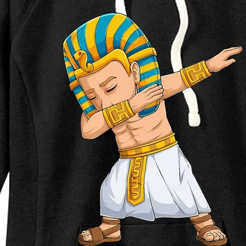 Dabbing Pharaoh King Pharaoh Tutankhamun King Women's Fleece Hoodie