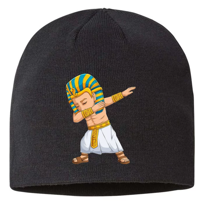 Dabbing Pharaoh King Pharaoh Tutankhamun King 8 1/2in Sustainable Knit Beanie