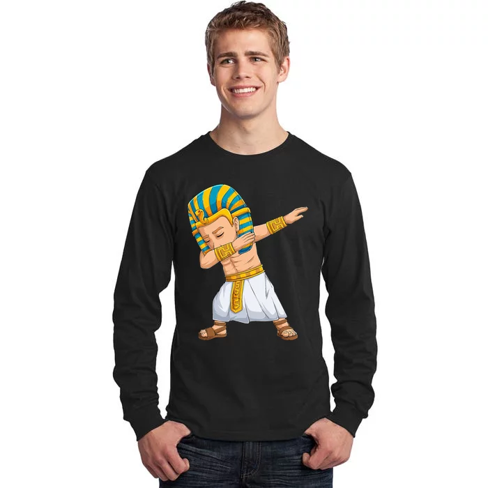 Dabbing Pharaoh King Pharaoh Tutankhamun King Tall Long Sleeve T-Shirt