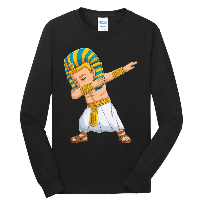 Dabbing Pharaoh King Pharaoh Tutankhamun King Tall Long Sleeve T-Shirt