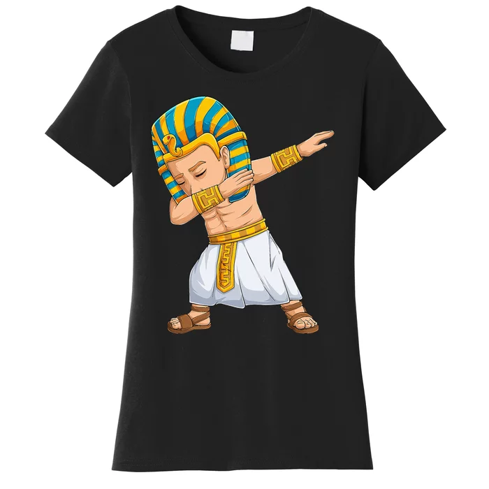 Dabbing Pharaoh King Pharaoh Tutankhamun King Women's T-Shirt