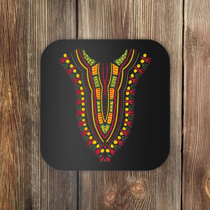 Dashiki Print Kente Ethnic African Pride Coaster