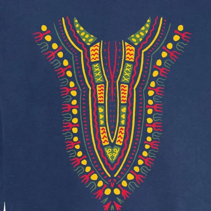 Dashiki Print Kente Ethnic African Pride Garment-Dyed Sweatshirt