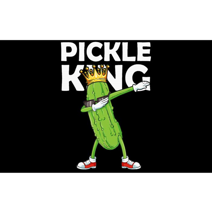 Dabbing Pickle King Cucumber Dab Funny Veggie Vegetarian Bumper Sticker