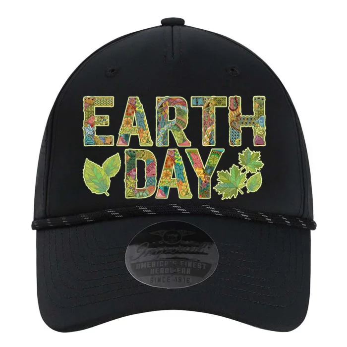 Decorative Pattern Letters Earth Day Performance The Dyno Cap