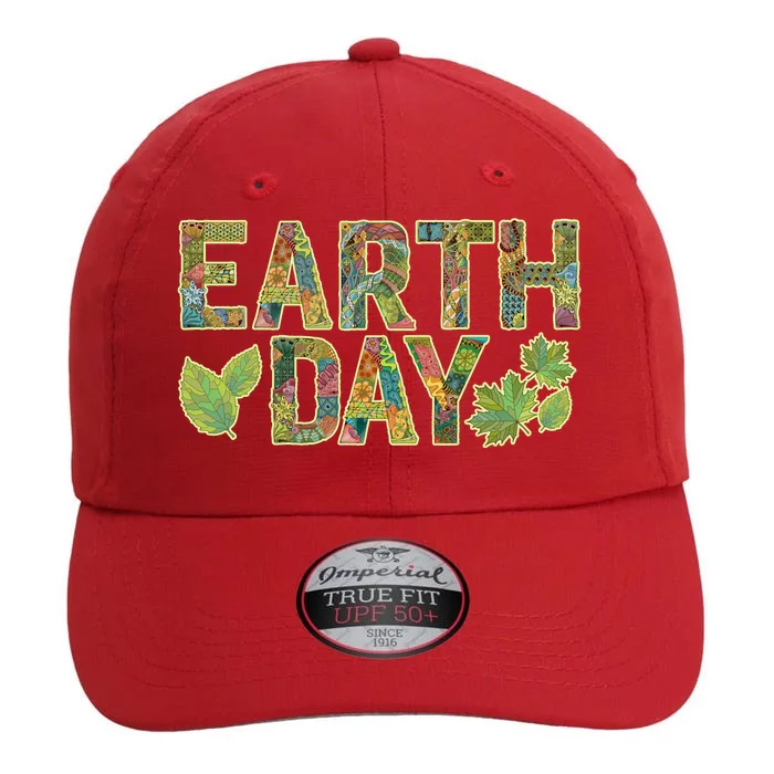 Decorative Pattern Letters Earth Day The Original Performance Cap