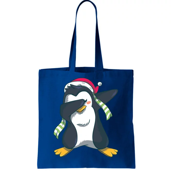 Dabbing Penguin (Matching Group Options!) Funny Christmas Gift Tote Bag