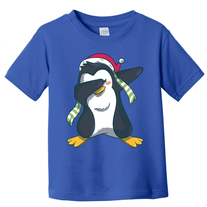 Dabbing Penguin (Matching Group Options!) Funny Christmas Gift Toddler T-Shirt