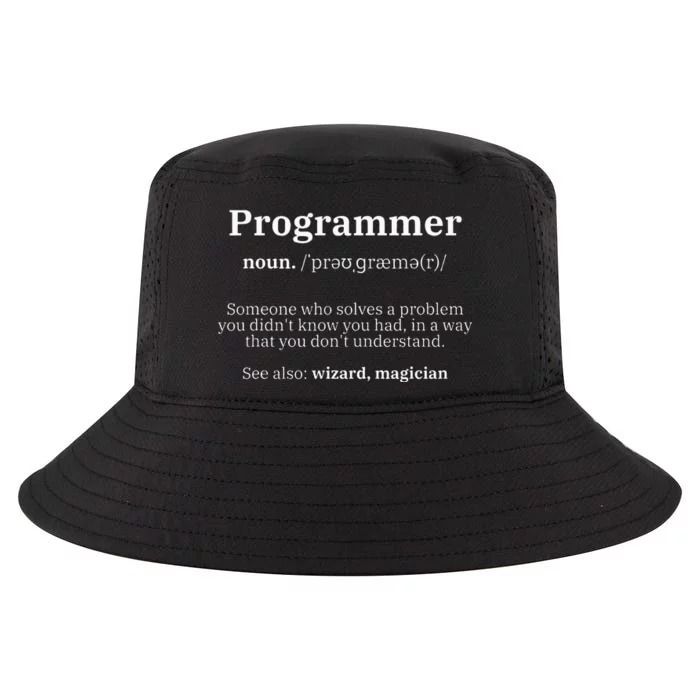 Definition Programmer Meaning Computer Science & Coding Cool Comfort Performance Bucket Hat