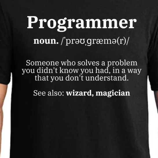 Definition Programmer Meaning Computer Science & Coding Pajama Set