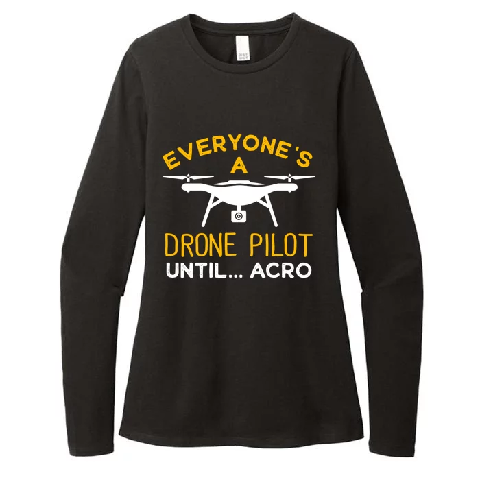 Drone Pilot Meaningful Gift Womens CVC Long Sleeve Shirt