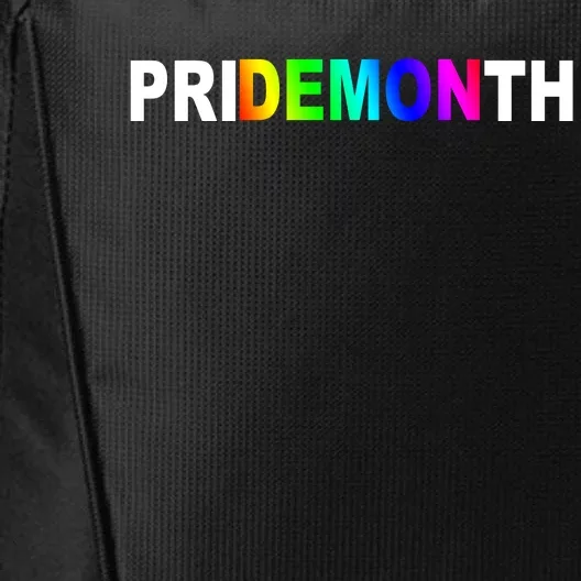 Demon Pride Month Rainbow City Backpack