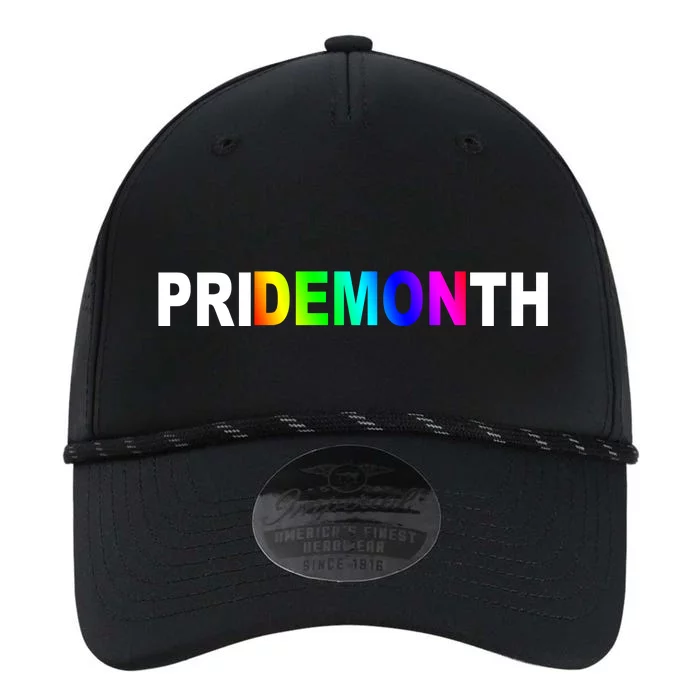 Demon Pride Month Rainbow Performance The Dyno Cap