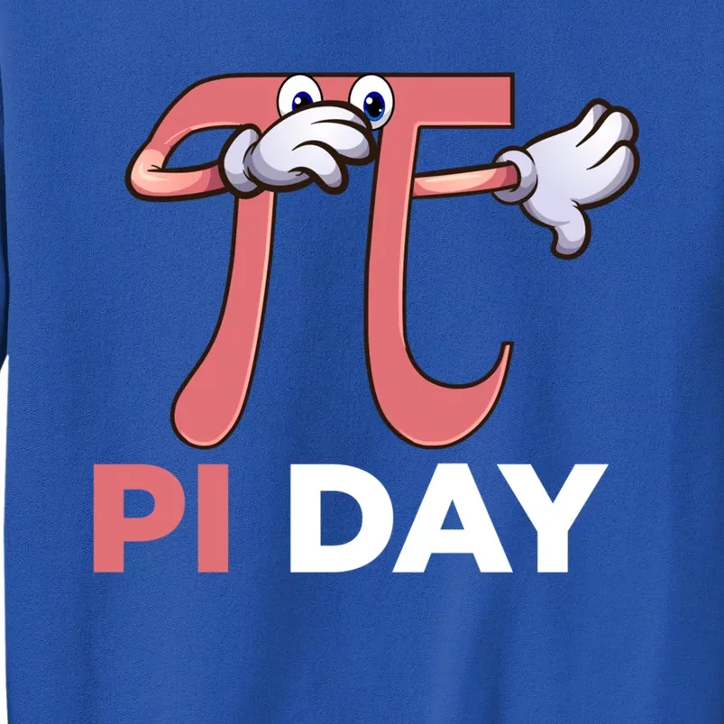 Dabbing Pi Math Science Stem Gift 3 14 Pi Day Funny Gift Tall Sweatshirt