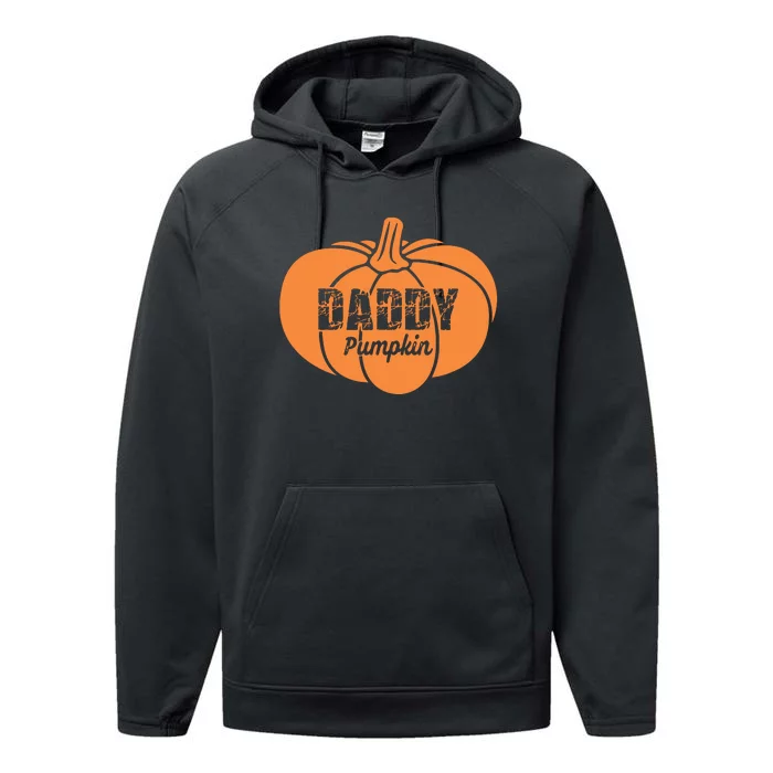 Daddy Pumpkin Matching Family Halloween Thanksgiving Group Performance Fleece Hoodie