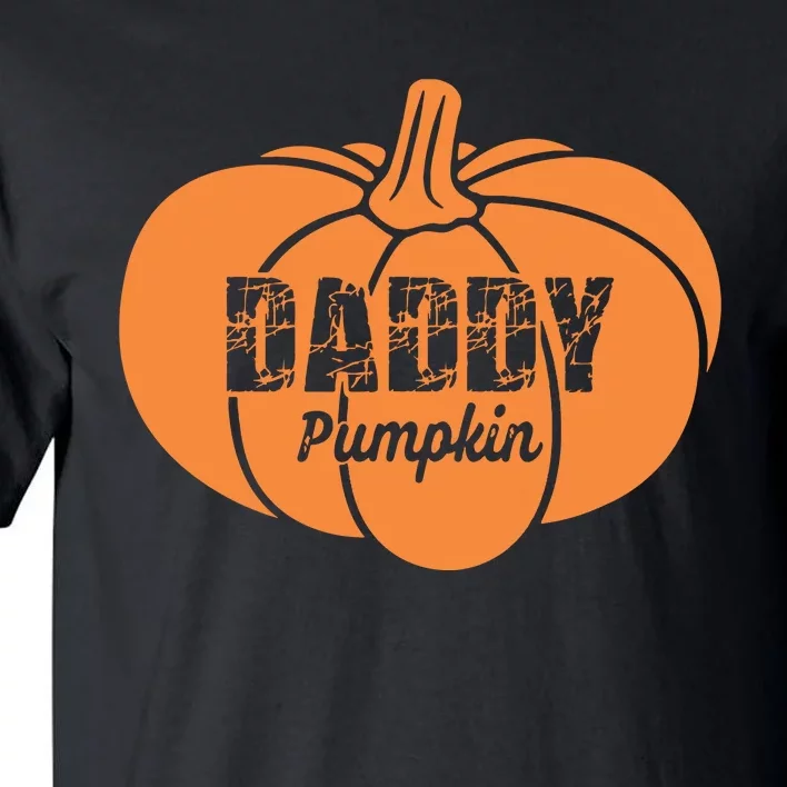 Daddy Pumpkin Matching Family Halloween Thanksgiving Group Tall T-Shirt