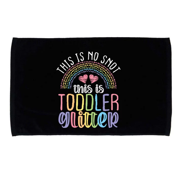 Daycare Provider No Snot Funny Childcare Teacher Microfiber Hand Towel