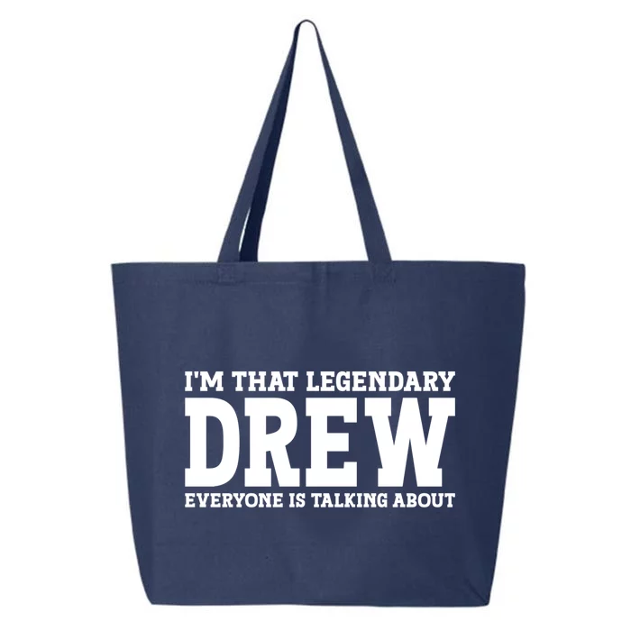 Drew Personal Name Funny Drew 25L Jumbo Tote