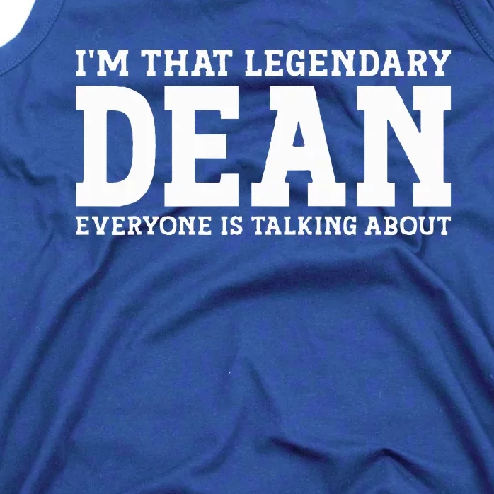 Dean Personal Name Tank Top