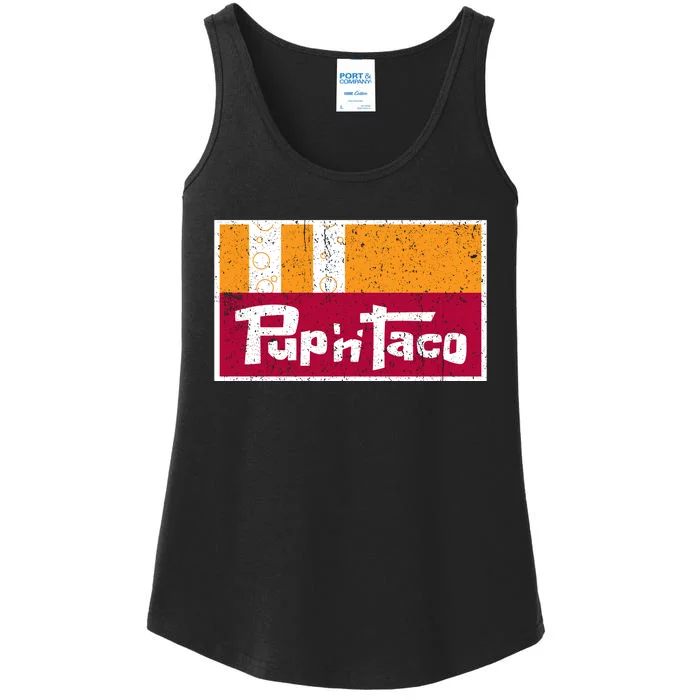 Defunct Pup N Taco Ladies Essential Tank