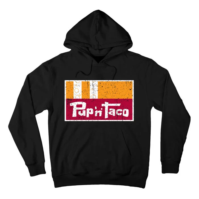 Defunct Pup N Taco Tall Hoodie