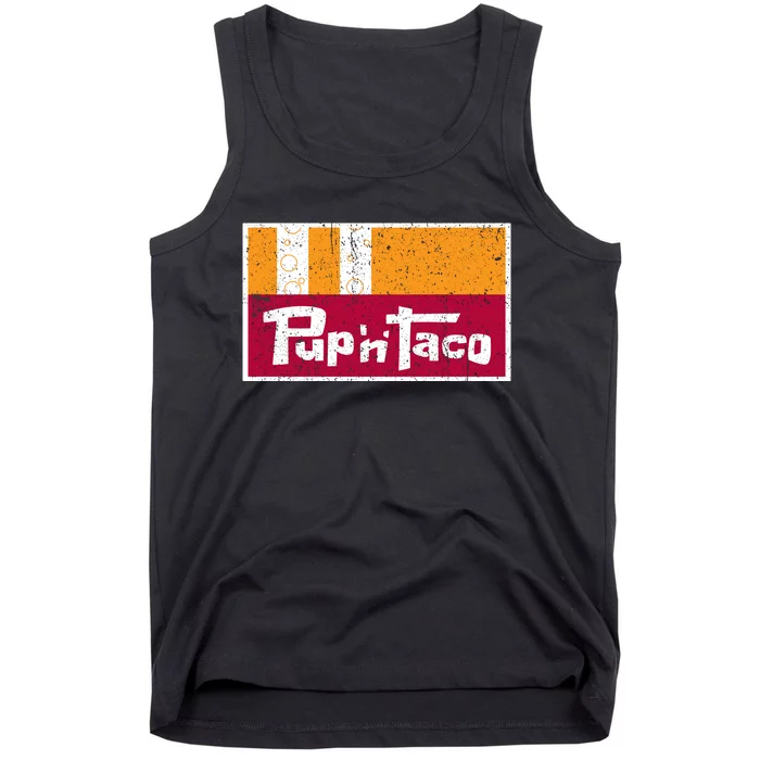 Defunct Pup N Taco Tank Top