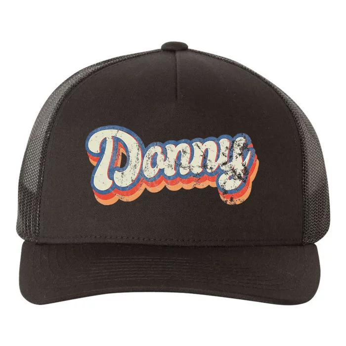 Donny Personalized Name Custom Lettering 70S Yupoong Adult 5-Panel Trucker Hat