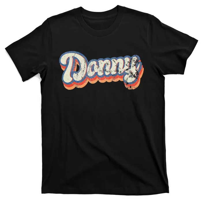 Donny Personalized Name Custom Lettering 70S T-Shirt