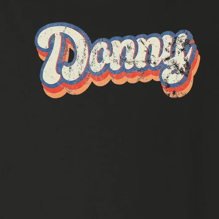 Donny Personalized Name Custom Lettering 70S Toddler Long Sleeve Shirt