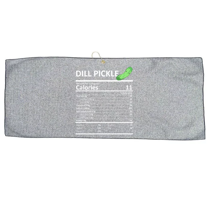 Dill Pickle Nutritional Facts Thanksgiving Xgiftmas Gift Food Cool Gift Large Microfiber Waffle Golf Towel