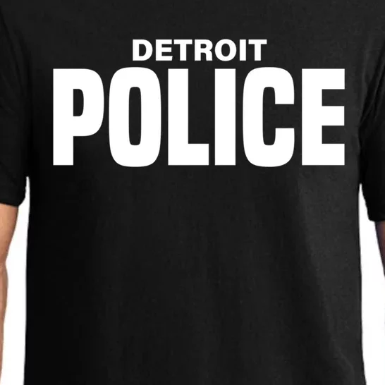 Detroit Police Officer Michigan Policeman Uniform Duty Cool Gift Pajama Set