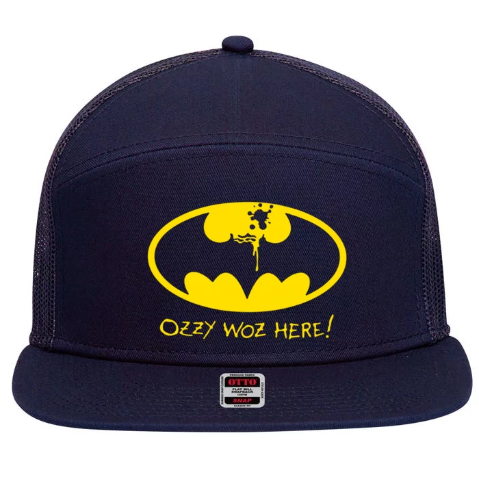 Damian Priest Ozzy Woz Here 7 Panel Mesh Trucker Snapback Hat