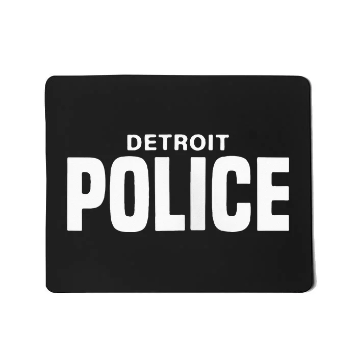 Detroit Police Officer Michigan Policeman Uniform Duty Mousepad