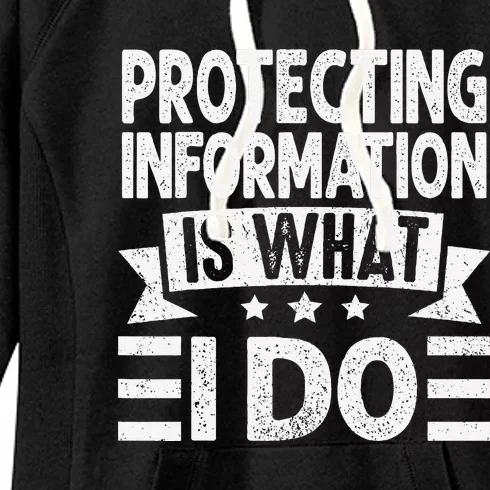 Data Privacy Officers Quote Women's Fleece Hoodie